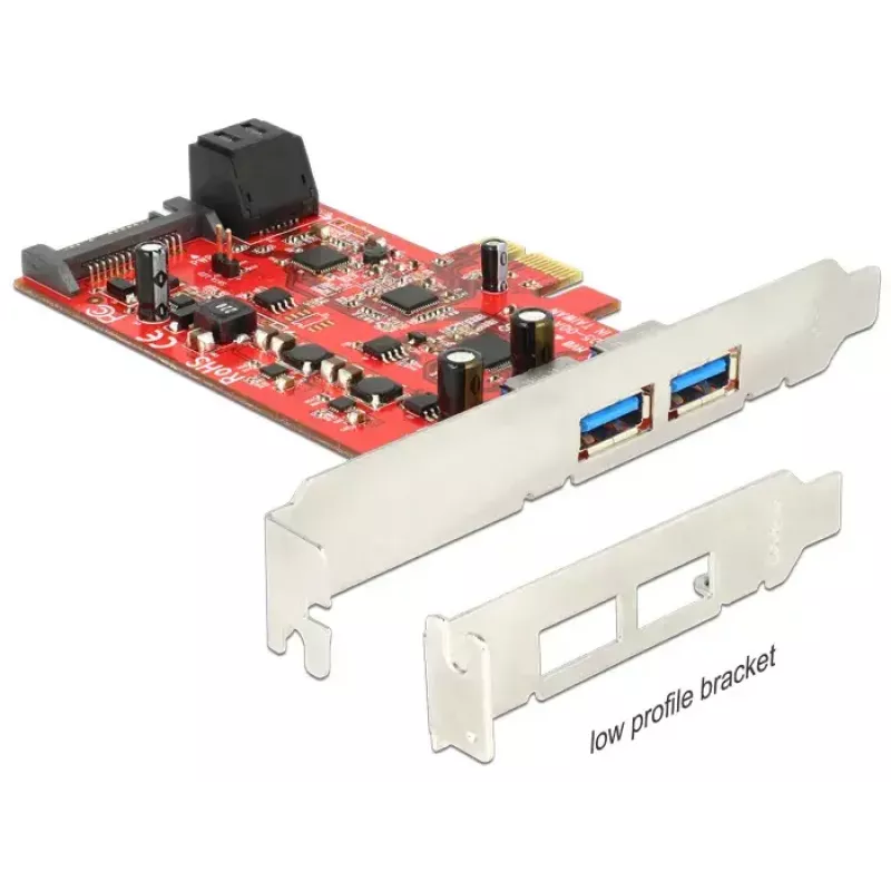 Sąsajos kortelė DeLOCK 89389 vidinė SATA USB 3.2 Gen 1