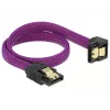 SATA laidas DeLOCK 83695 0,3 m violetinis
