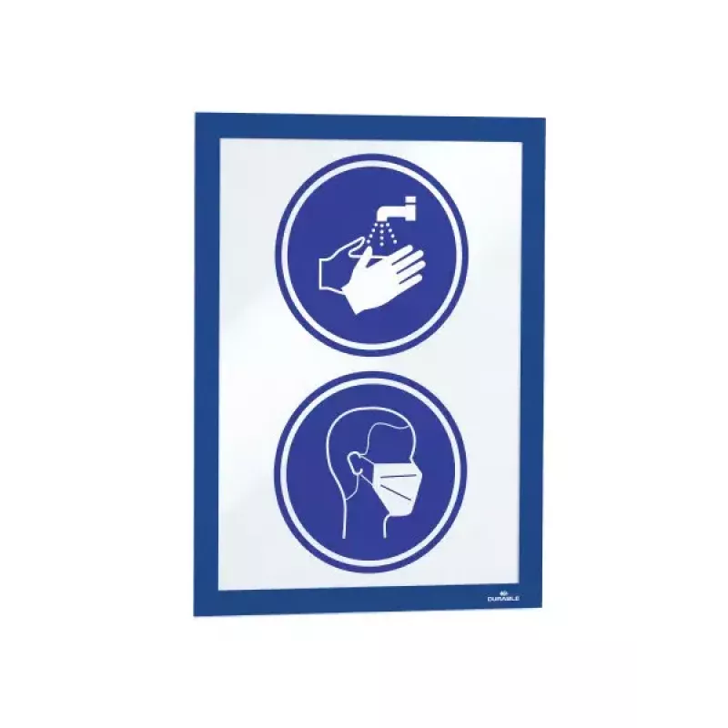 Magnetic Frame A4 Durable DURAFRAME Mėlynas