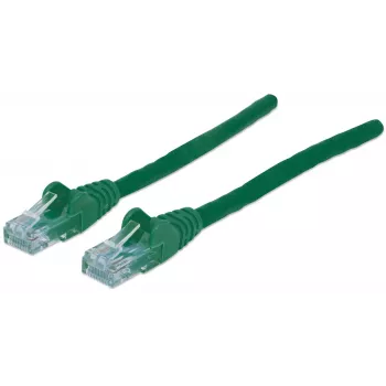 Intellinet tinklo kabelis, Cat6, 20 m, žalias, CCA, U/UTP, PVC, RJ45, auksuoti kontaktai, neužsikabinanti apsauga, apsauginis gaubtelis, garantija visam laikui