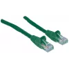 Intellinet tinklo kabelis, Cat6, 20 m, žalias, CCA, U/UTP, PVC, RJ45, auksuoti kontaktai, neužsikabinanti apsauga, apsauginis gaubtelis, garantija visam laikui