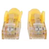 Intellinet tinklo komutacinis kabelis, Cat6A, 7,5 m, geltonas, varis, S/FTP, LSOH / LSZH, PVC, RJ45, auksuoti kontaktai, nesipainiojantis, su apsauginiu gaubteliu, garantija visam eksploatavimo laikui