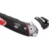 Utility knife WEDO 78 855 Juoda Red Sidabrinė