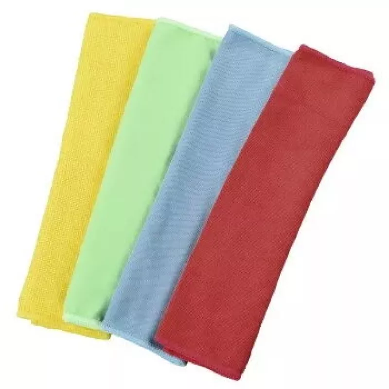 Hama 00111391 valymo šluostė iš mikropluošto Mėlyna, Žalia, Raudona, Geltona 4 vnt.