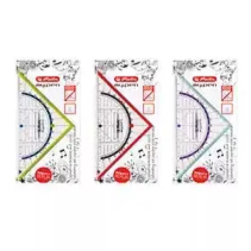 45° trikampis Herlitz My.Pen 16cm su rankena