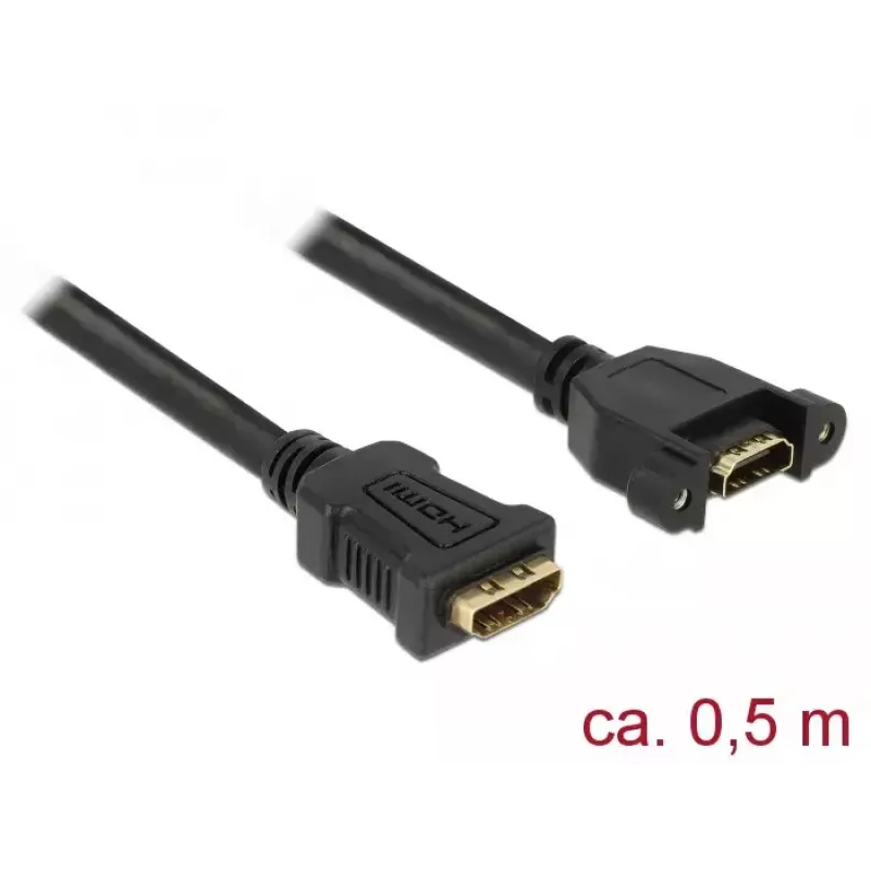 HDMI laidas DeLOCK 85465 0,5 m