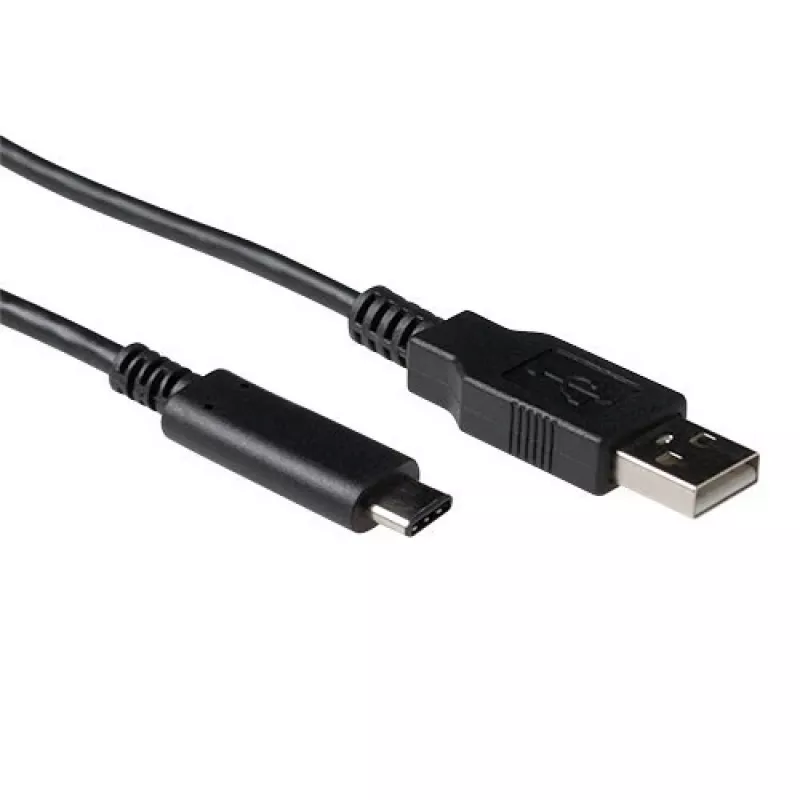 USB 2.0 jungiamasis kabelis C patinas - A kištukas 1,00 m ACT SB0014