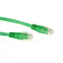 ACT Green 10 metrų LSZH U/UTP CAT6 plėsties laidas su RJ45 jungtimis