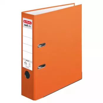 Žiedinis segtuvas Herlitz maX.file A4 oranžinis