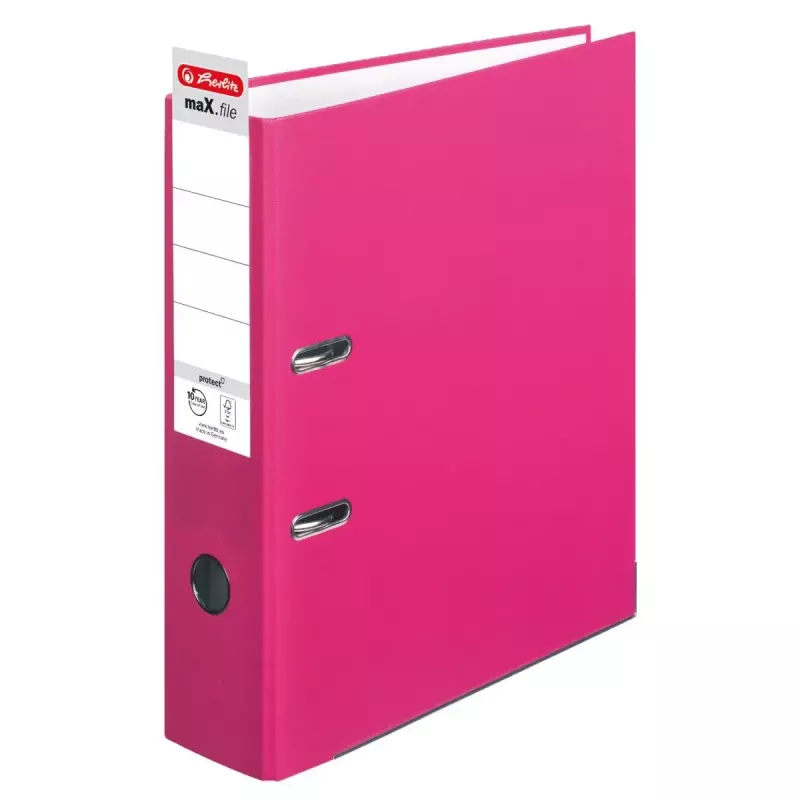 Segtuvas su žiedais A4 Herlitz maX.file Rožinis