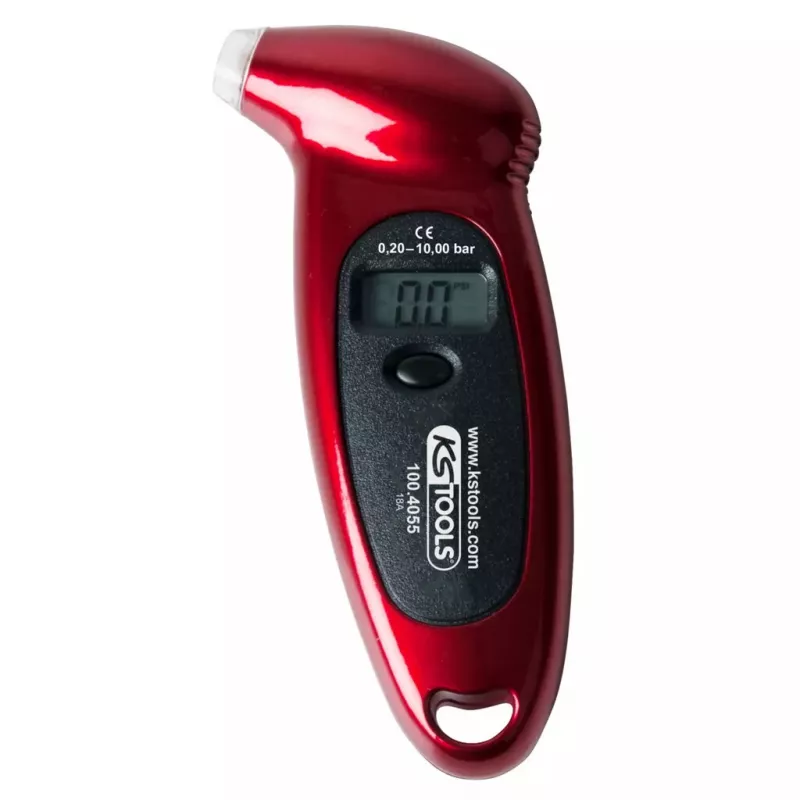 Skaitmeninis slėgio matuoklis KS Tools 100.4055 0,2–10 bar LCD