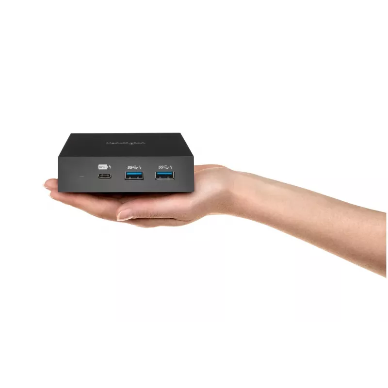 Kensington SD2000P USB-C 5 Gbps vieno 4K Nano dokas – 60 W PD – HDMI arba DP – Win/Mac/Chrome