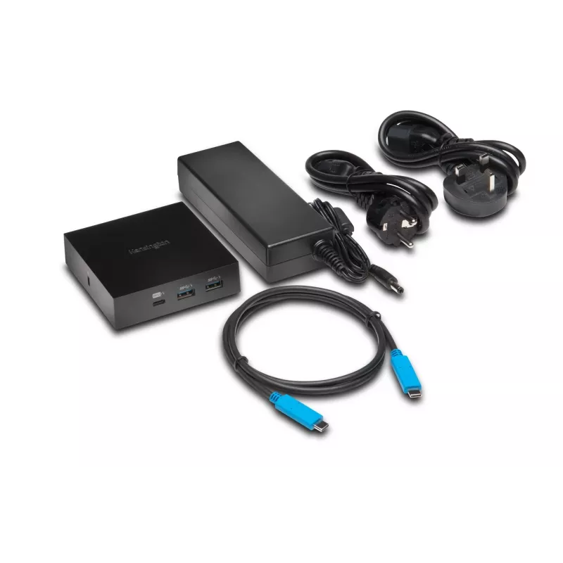 Kensington SD2000P USB-C 5 Gbps vieno 4K Nano dokas – 60 W PD – HDMI arba DP – Win/Mac/Chrome