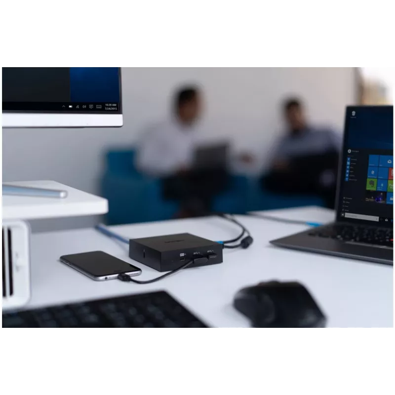 Kensington SD2000P USB-C 5 Gbps vieno 4K Nano dokas – 60 W PD – HDMI arba DP – Win/Mac/Chrome