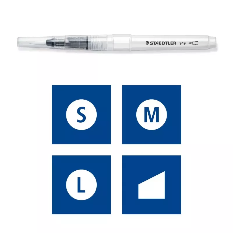 Teptukų rinkinys Staedtler 949 4 vnt.