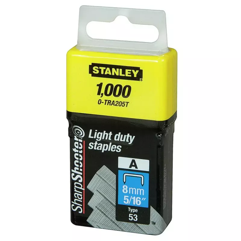Kabės Stanley 1-TRA205T 1000 vnt.