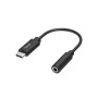 Hama 00200318 mobiliojo telefono laidas Juodas USB C 3,5 mm