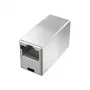 Hama 00200326 kabelių jungties adapteris RJ-45, sidabrinis