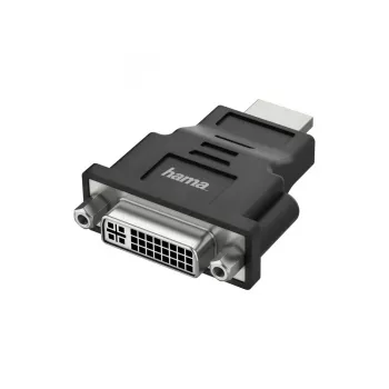 Hama 00200339 kabelio jungčių adapteris HDMI Type A (Standartinis) DVI-I juodas