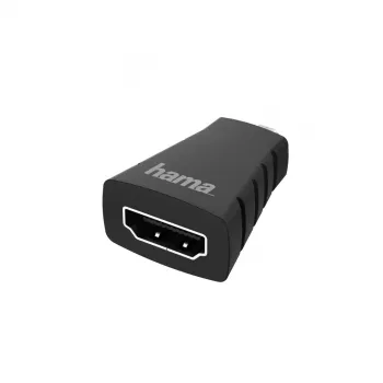 Hama 00200348 laido adapteris HDMI Type D (Micro) HDMI Type A (Standard) juodas
