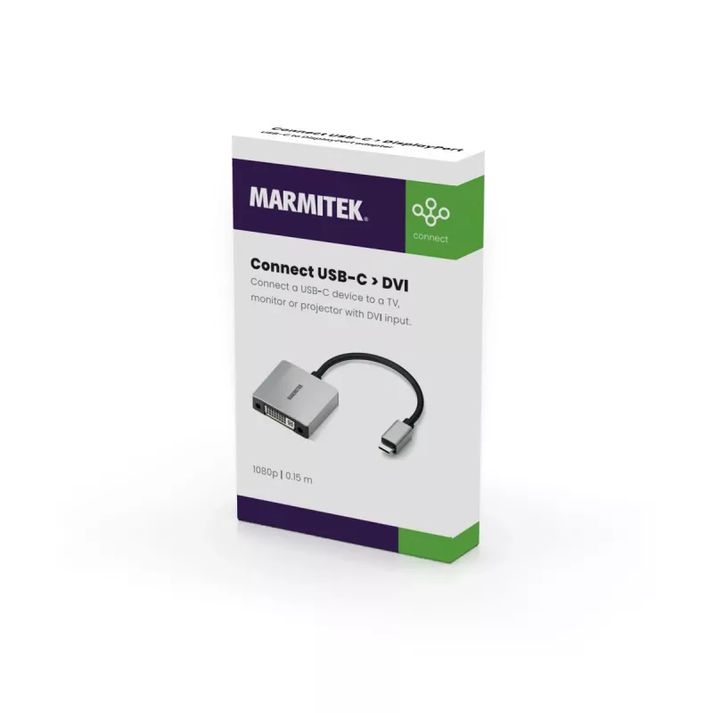 Marmitek Connect USB C į DVI - USB-C į DVI adapteris