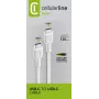 Cellularline maitinimo laidas 120 cm - USB-C į USB-C USB-C į USB-C laidas įkrovimui ir duomenų perdavimui