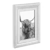 Vienos nuotraukos rėmelis Hama Canuto White Glass Wood
