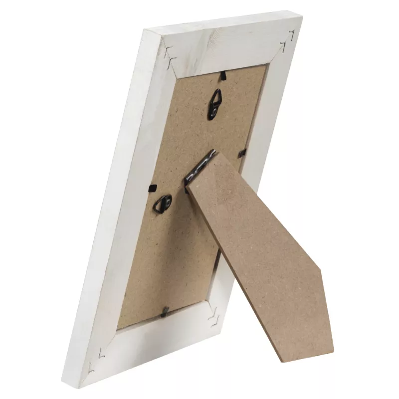 Vienos nuotraukos rėmelis Hama Canuto White Glass Wood