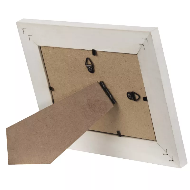 Vienos nuotraukos rėmelis Hama Canuto White Glass Wood