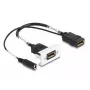 DeLOCK Easy 45 DisplayPort 4K 60 Hz modulis su DC maitinimu 2,1 x 5,5 mm