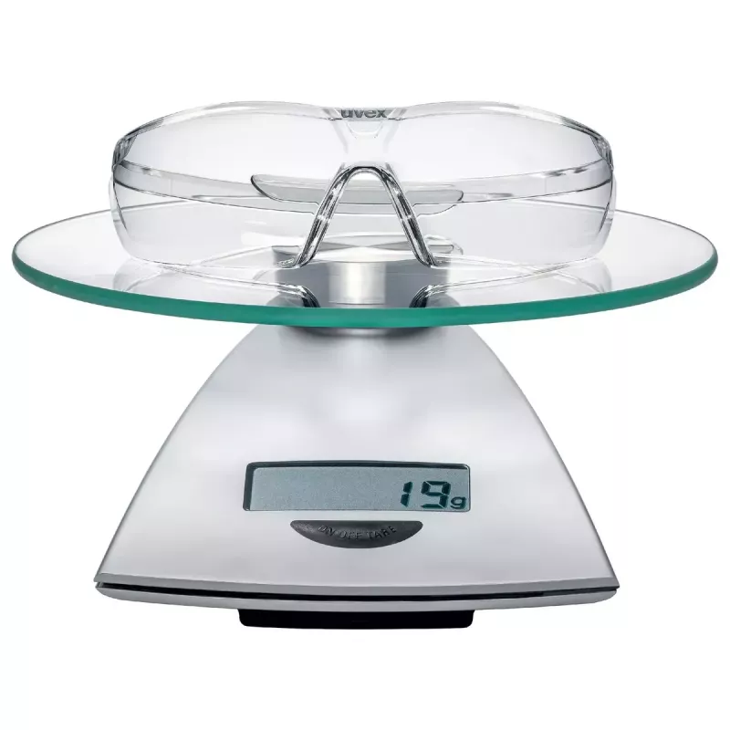 Uvex pure-fit apsauginiai akiniai, permatomi, polikarbonatiniai, 19 g
