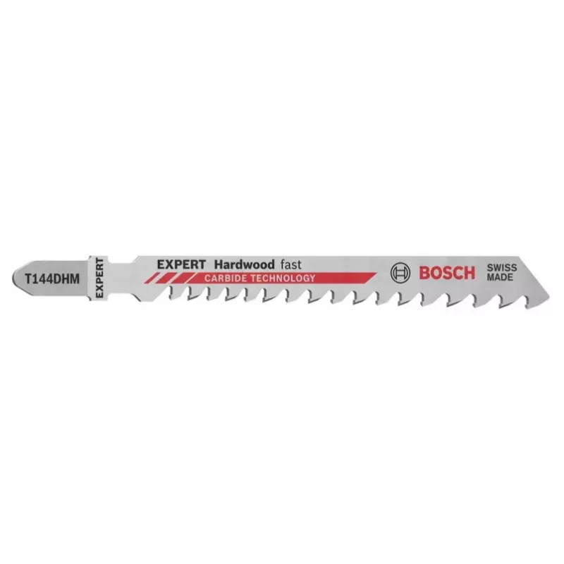 Pjūklo geležtė Bosch T144DHM Carbide 2 vnt. Kietmedis Plastikas