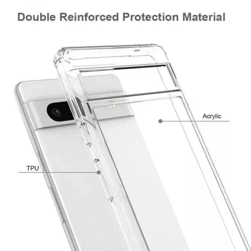Cover JT BERLIN 10918 mobiliojo telefono dėklas, permatomas, skirtas „Google Pixel 7a“