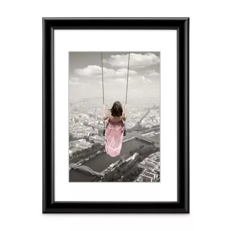 Hama Swing vienas paveikslėlio rėmelis, juodas