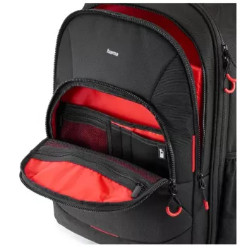 Hama Ohio Trolley case Juoda, Red