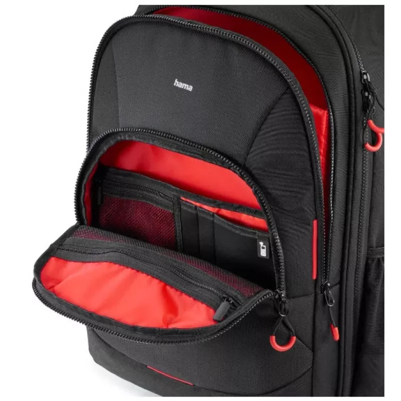 Hama Ohio Trolley case Juoda, Red