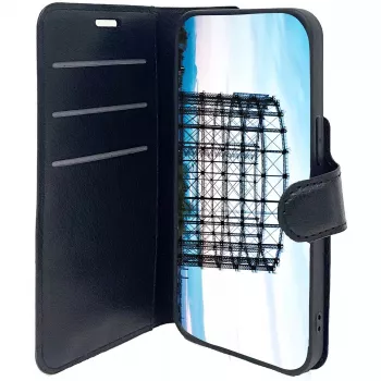 JT BERLIN Schöneberg įdėklo tipo dėklas, skirtas iPhone 14, 15,5 cm, juodas