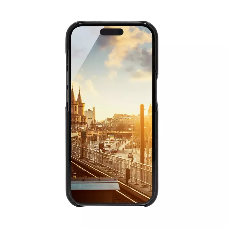 Cover JT BERLIN Kreuzberg iPhone 14 Pro Max 17 cm juoda