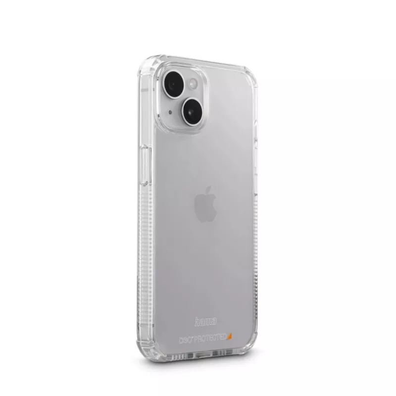 Hama „Extreme Protect“ mobiliojo telefono dėklas, skirtas Apple iPhone 13, permatomas