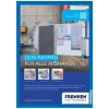 Lentos rėmas Franken AR15032 A3 Mėlynas 470x10x650mm 2 vnt.
