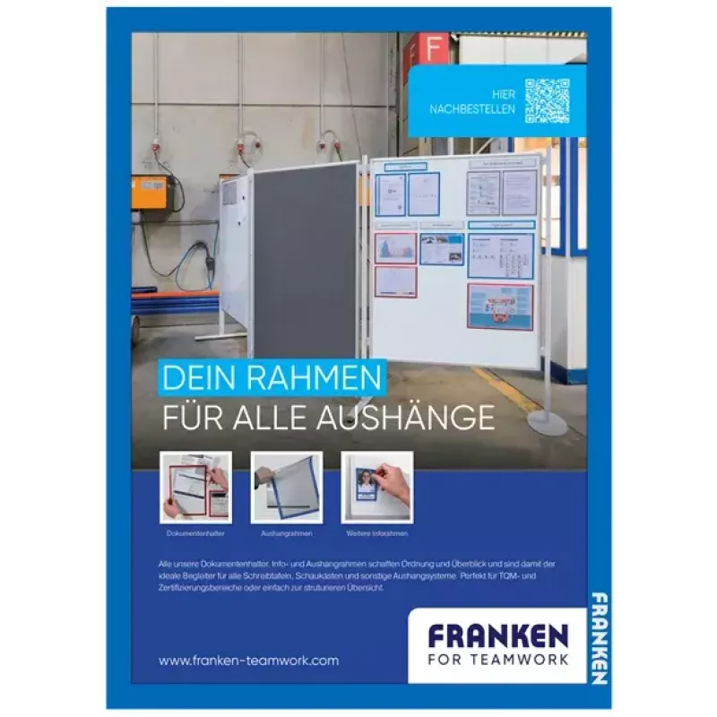 Lentos rėmas Franken AR15032 A3 Mėlynas 470x10x650mm 2 vnt.