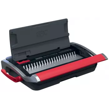GBC CombBind® CB15 Manual Binding Machine, Comb binding machine, Manual, 165 sheets, Juoda, Red