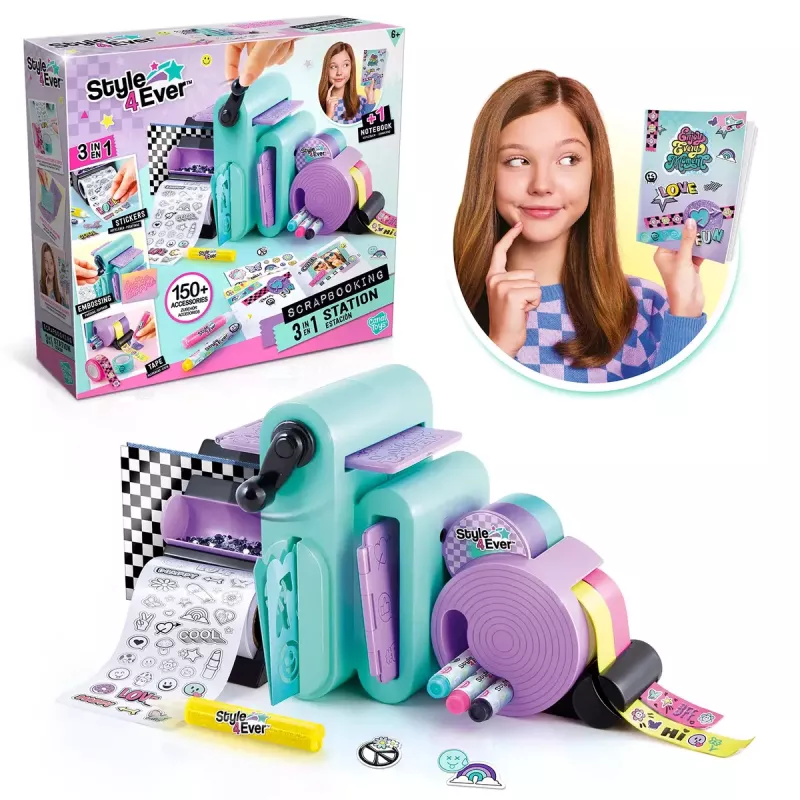 Scrapbooking stotelė Canal Toys 275CL 3-in-1 rinkinys — Canal Toys 275CL