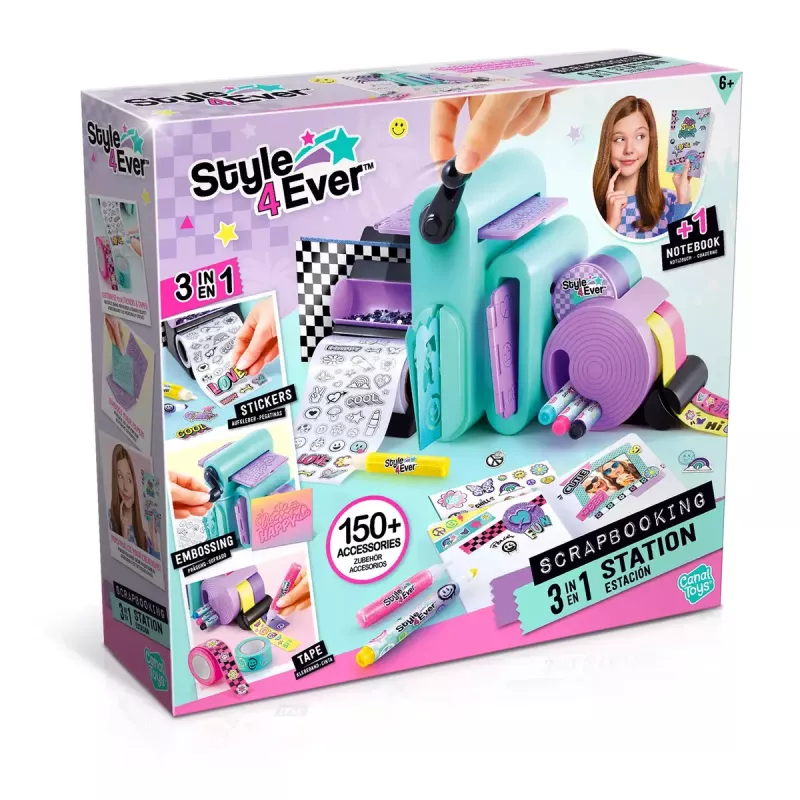 Scrapbooking stotelė Canal Toys 275CL 3-in-1 rinkinys — Canal Toys 275CL