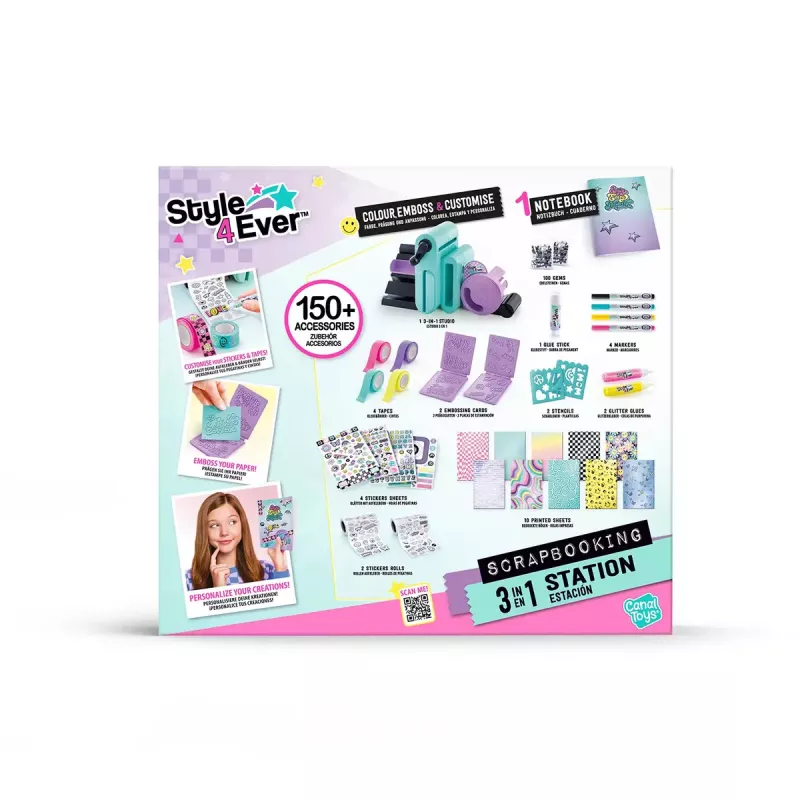 Scrapbooking stotelė Canal Toys 275CL 3-in-1 rinkinys — Canal Toys 275CL