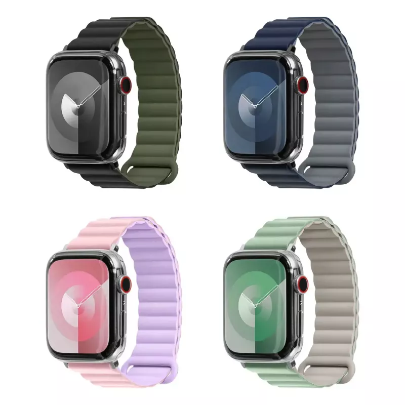 Laikrodžio dirželis LAUT NOVI SPORT, skirtas Apple Watch Series 4–10, SE ir Ultra – tinka 49/46/45/44 mm