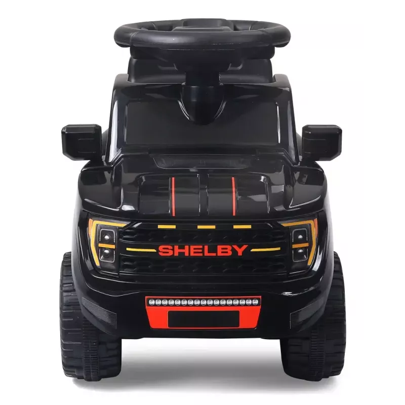 Važiuojamas automobilis Jamara Shelby Ford F-150 Raptor — maitinamas baterijomis, 1 sėdynė, 4 ratai, juoda