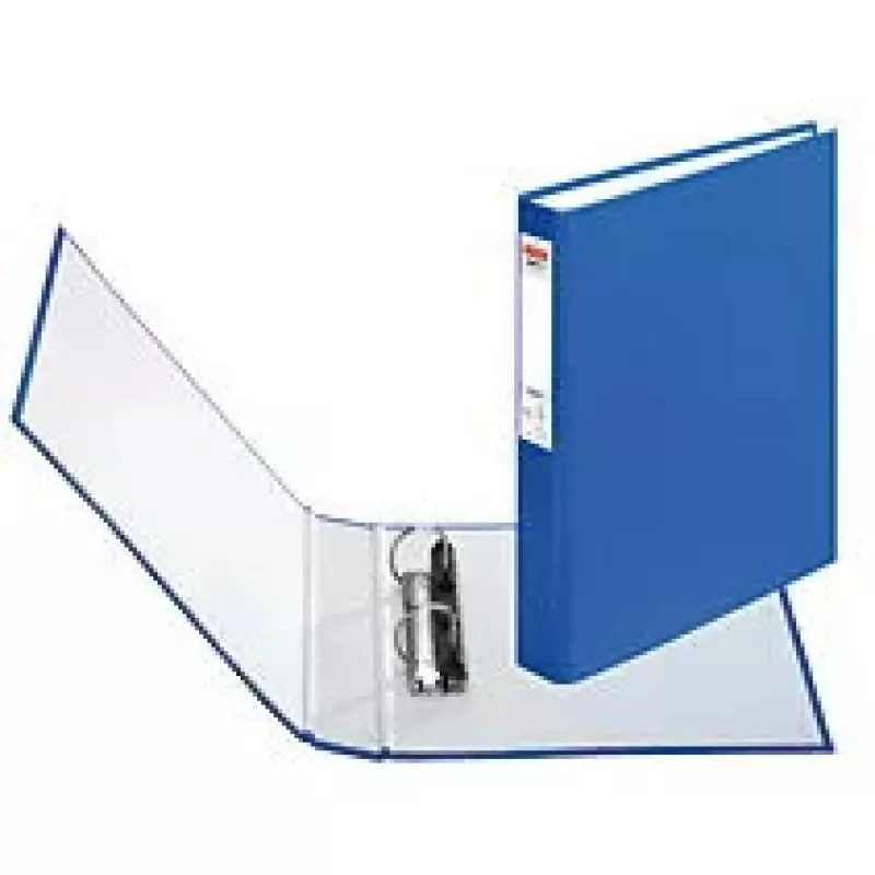 Aplankas su žiedais Herlitz 05365044 A5 Mėlynas Polipropilenas