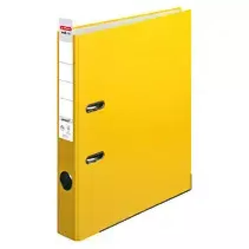 Segtuvas su žiedais A4 Herlitz 05451307 Geltonas