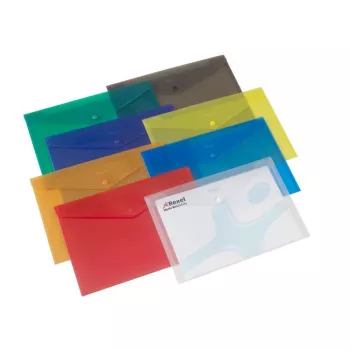 Rexel Popper Wallet A4 Assorted, A4, polipropilenas (PP), įvairių spalvų, 150 lapų, 335 mm, 235 mm